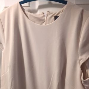 Donna Morgan cream dress